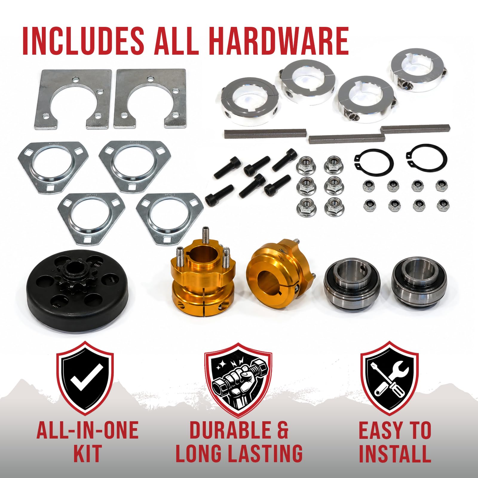 Amazon.com: The ROP Shop Shaft Kit for Drift Trike Bikes Includes